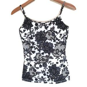 🍍Express Floral Lace Tank Top